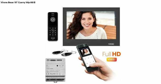 WIDEODOMOFON WiFi FULL HD 7 VDP-66 VIRONE