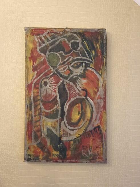 Sprzedam unikatowy stary obraz