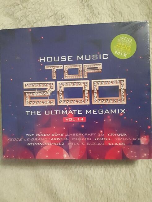 House music top 200 vol.14 box 4 CD nowa.