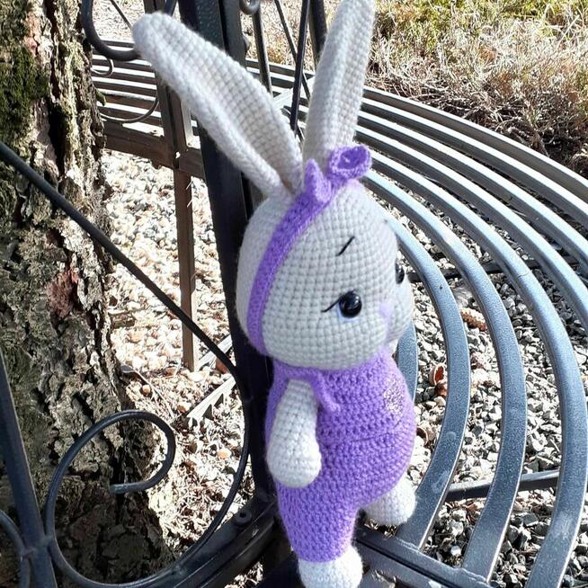 Królik na szydełku