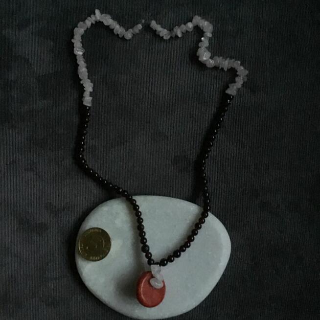 Autorski naszyjnik z kamieni naturalnych