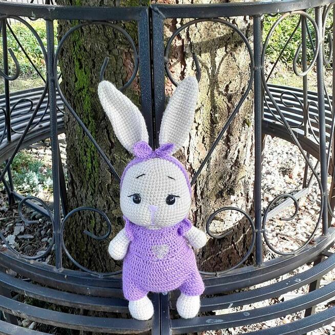 Królik na szydełku