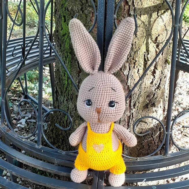 Królik na szydełku