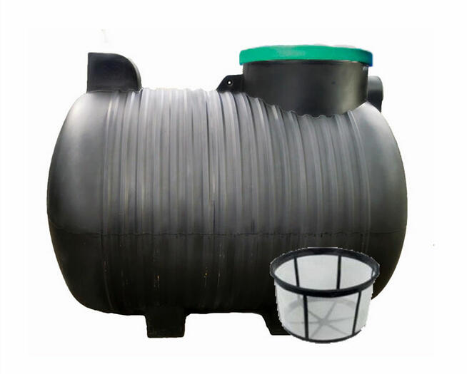 ZBIORNIK NA DESZCZÓWKĘ 3000L B3 ZESTAW Z POMPĄ i NADSTAWKĄ