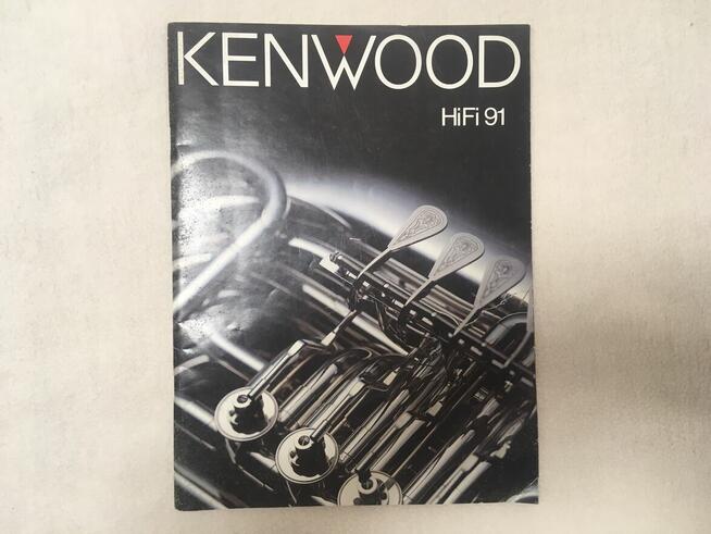 Prospekt katalog Kenwood HiFi 1991 rok