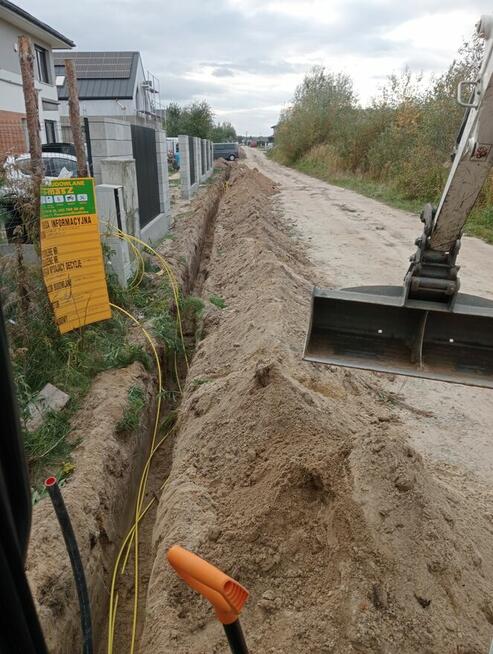 Usługi minikoparką, odwodnienia Mszczonów, Grójec, Żabia Wo