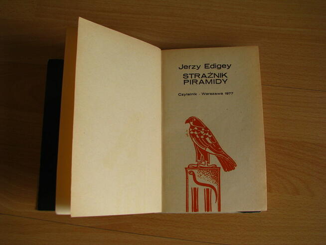 Strażnik piramidy Jerzy Edigey Wydanie I