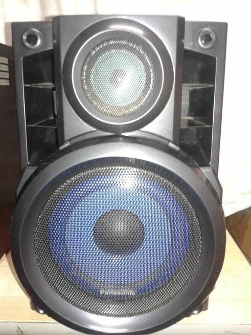 Wieża PANASONIC 5xCD RDS głośniki + pilot