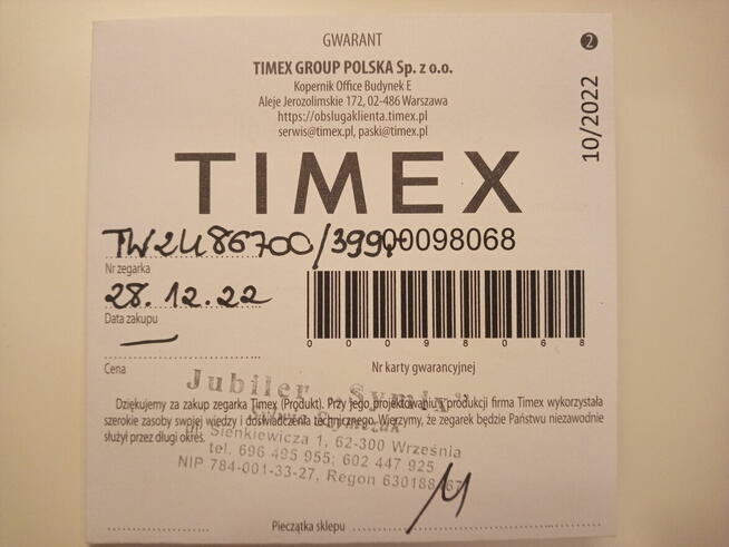 Zegarek damski srebrno-biały