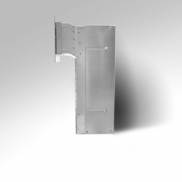 Skrzynka listy do ogrodzeń bloczków modułowych beton pusaków