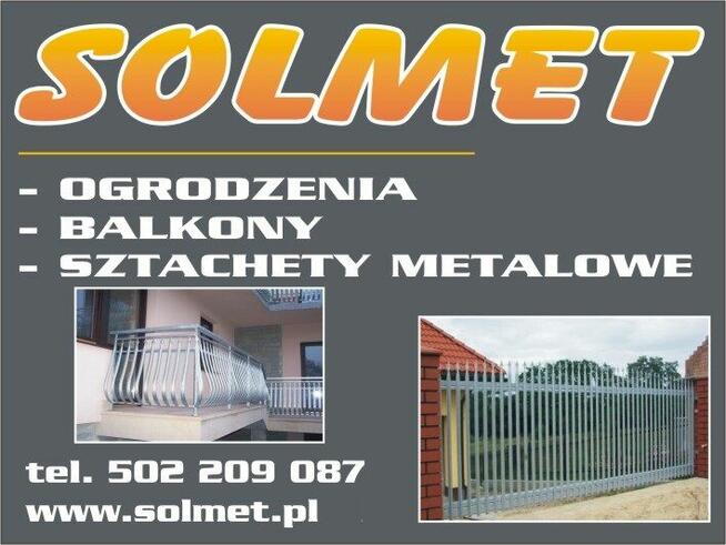 Ogrodzenie, brama przesuwna, brama skrzydłowa, przęsła