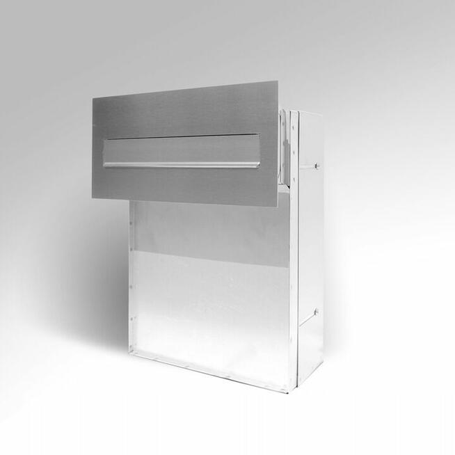 Skrzynka listy do ogrodzeń bloczków modułowych beton pusaków