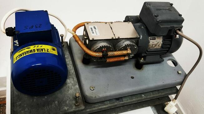 Polecam 2 Silniki 230/400V 1,1 kw i 0,9 kw z Kompresorem