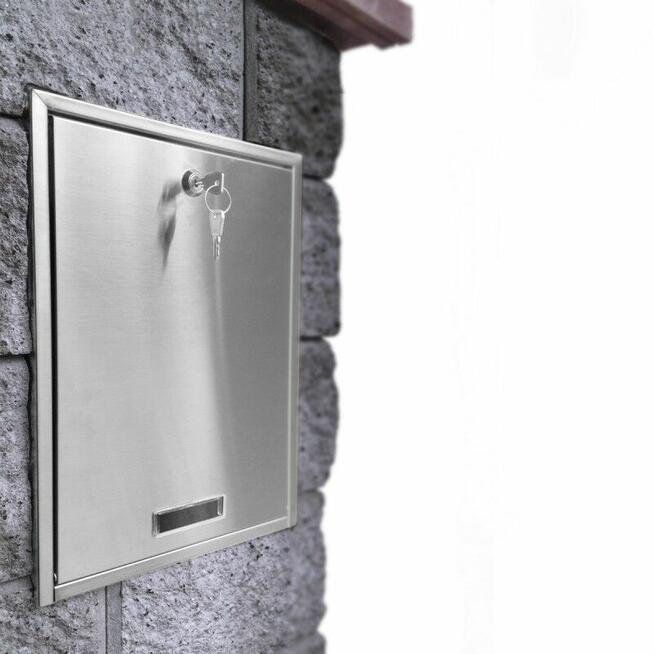 Skrzynka listy do ogrodzeń bloczków modułowych beton pusaków