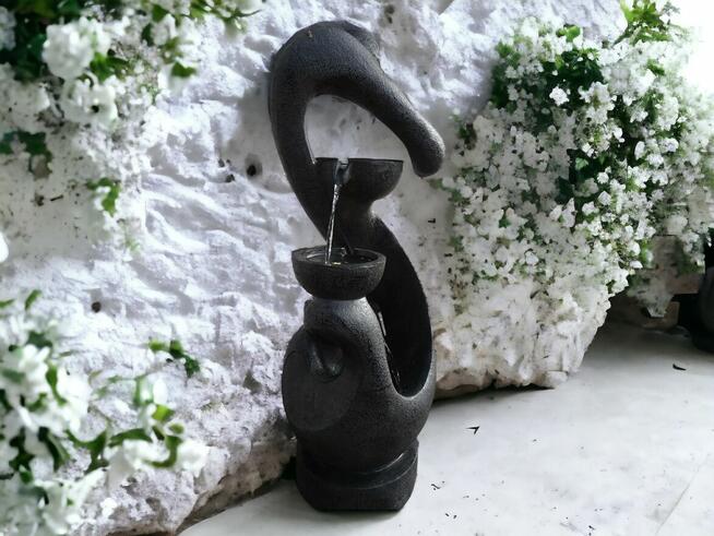 FONTANNA OGRODOWA M I A wys. 124 cm !! ośw. LED !!