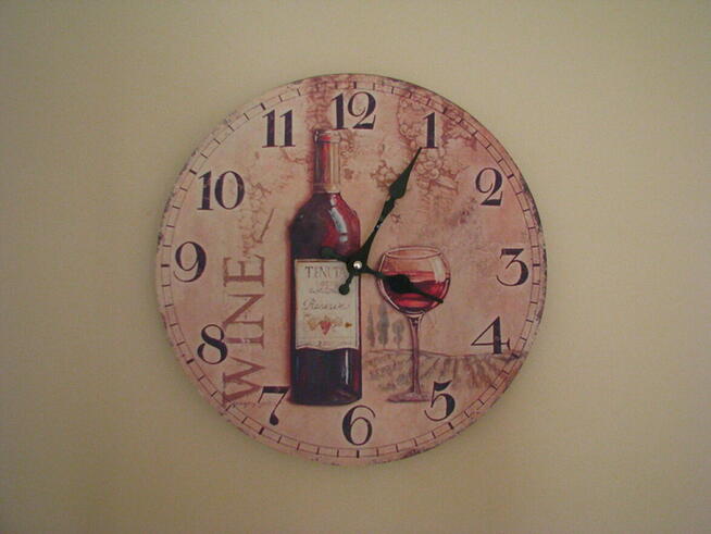 Zegar ścienny, średnica 28 cm