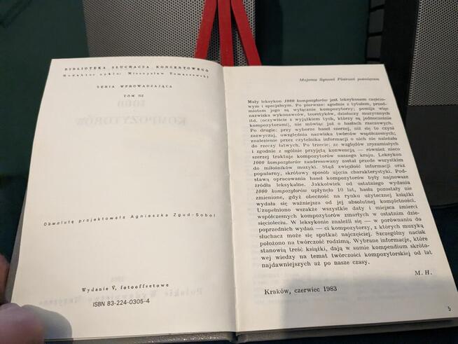 1000 kompozytorów. M. Hanuszewska1986