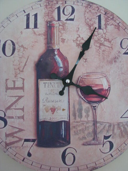 Zegar ścienny, średnica 28 cm