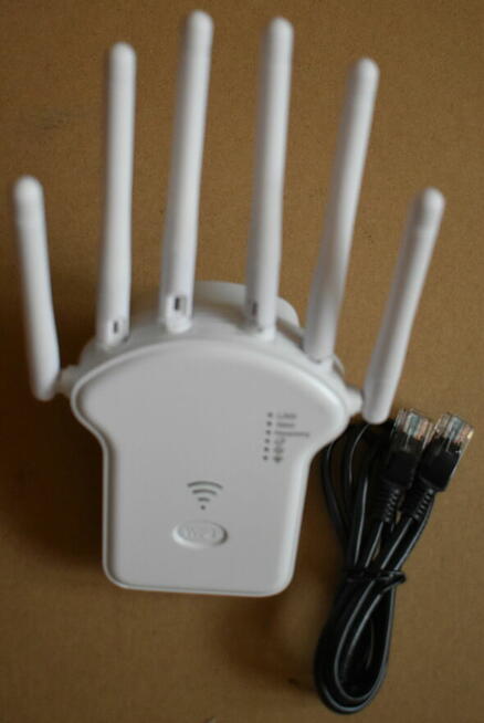 Wzmacniacz sygnału WiFi 1200Mbps dwuzakresowy wzmacniacz