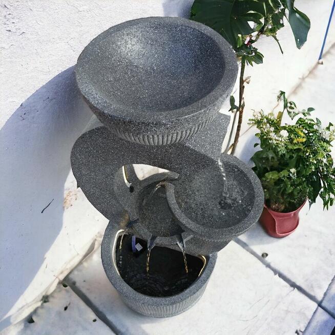 FONTANNA OGRODOWA A G A wys. 105 cm ! ośw. LED !