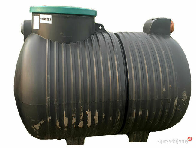 OCZYSZCZALNIA DRENAZOWA DWUKOMOROWA 3000L TUNELE