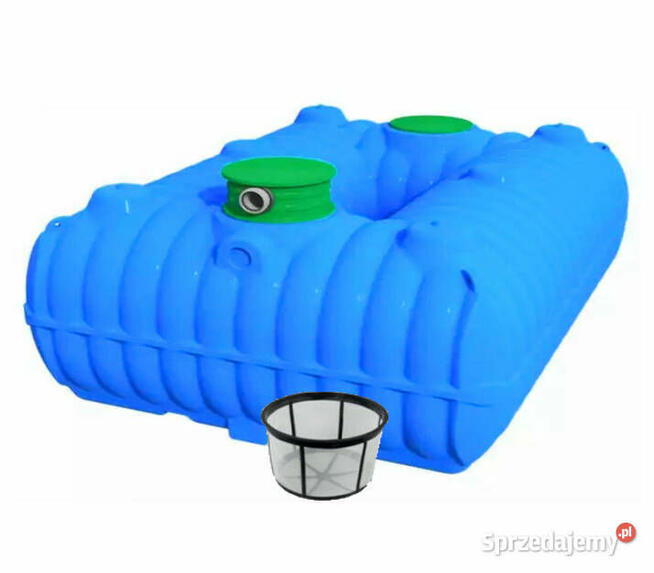 ZBIORNIK NA DESZCZÓWKĘ 5000L Niski 99cm wysokie wody gruntow
