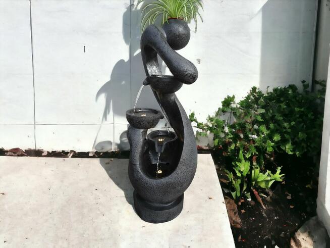 FONTANNA OGRODOWA M I A wys. 124 cm !! ośw. LED !!