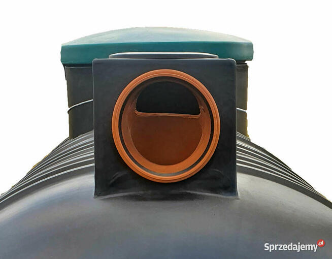 OCZYSZCZALNIA DRENAZOWA DWUKOMOROWA 3000L TUNELE