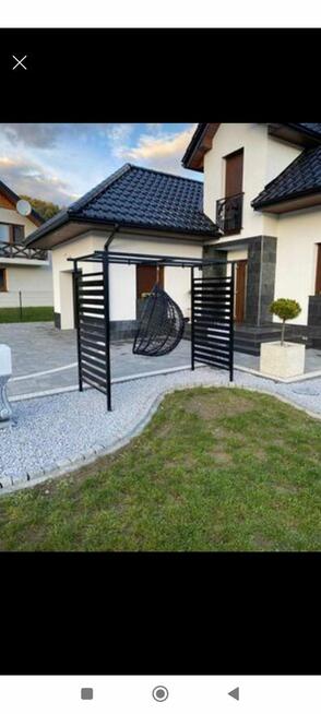 Huśtawki, grille, wiaty, pergole ogrodowe