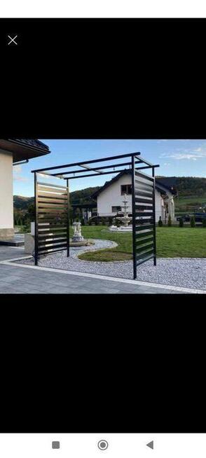 Huśtawki, grille, wiaty, pergole ogrodowe