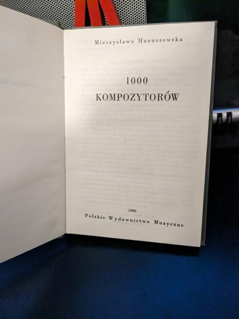 1000 kompozytorów. M. Hanuszewska1986