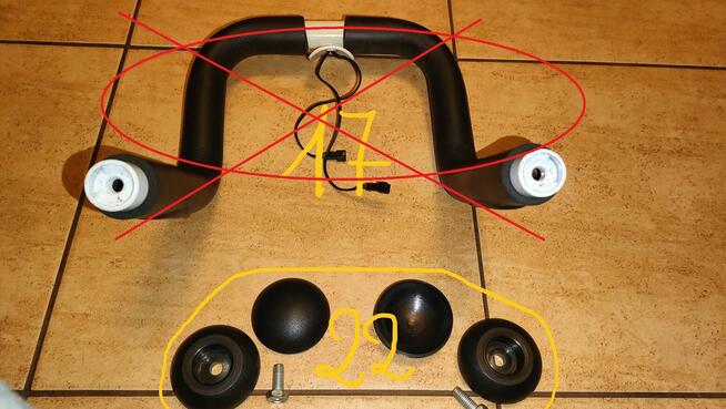 Orbitrek Laubr Sport RACE CROSS II / części do orbitreka