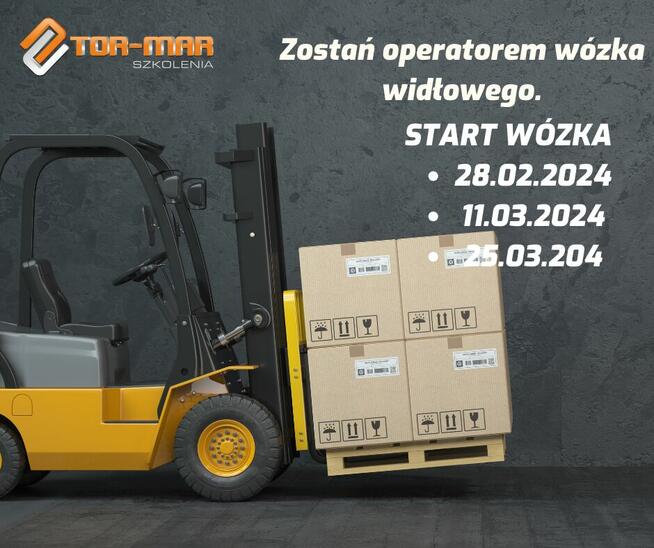 KURS - SZKOLENIE wózek jezdniowy, wózki widłowe