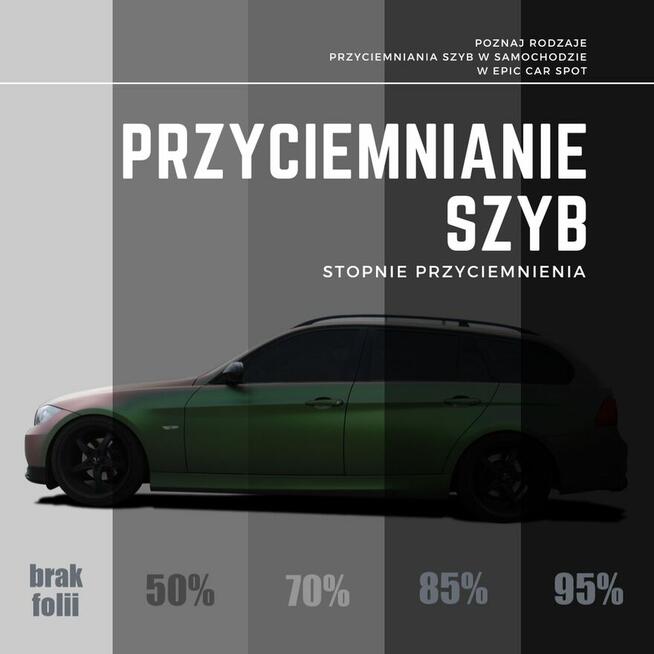 Przyciemnianie szyb - oklejanie aut - dechroming - PPF