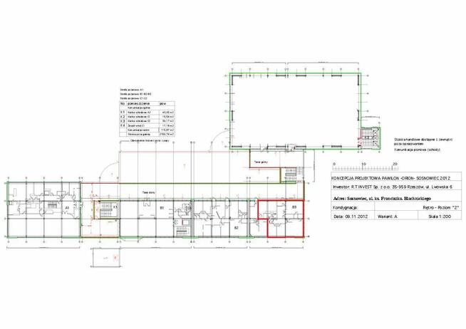Do wynajęcia lokal 153,50m2 w Sosnowcu pod kosmetykę