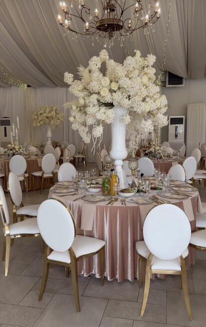 Krzesła Glamour - wynajem