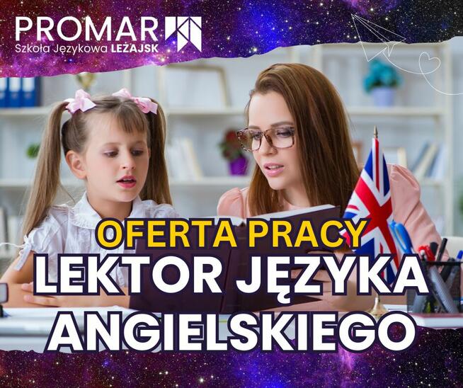 Lektor języka ANGIELSKIEGO szkoła PROMAR Leżajsk
