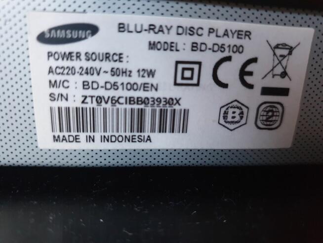 Odtwarzacz Blu-Ray Samsung BD-D5100