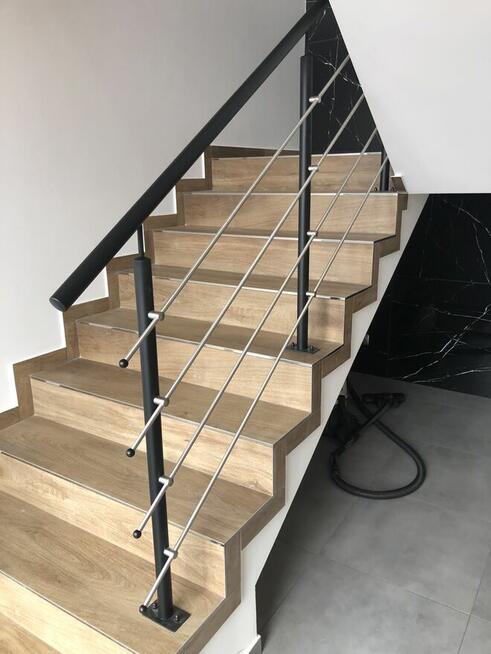 balustrady balkony ze stali nierdzewnej