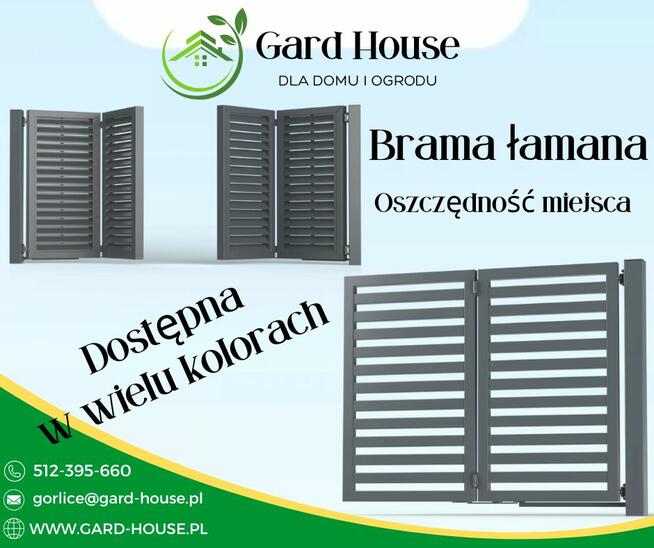 Bramy wjazdowe, łamane - na wymiar!