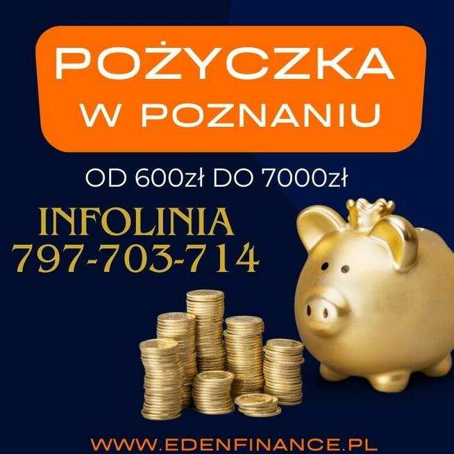 Pożyczka gotówkowa, także na dowód - do 2000zł. Poznań ...