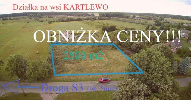 Kartlewo działka pod zabudowę  na sprzedaż