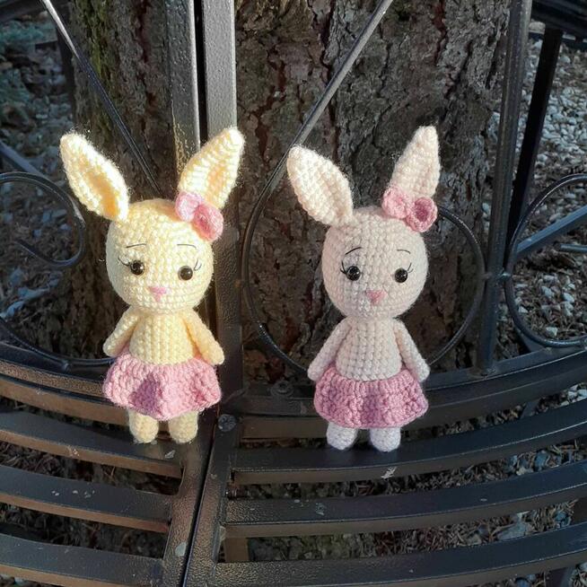 Królik na szydełku