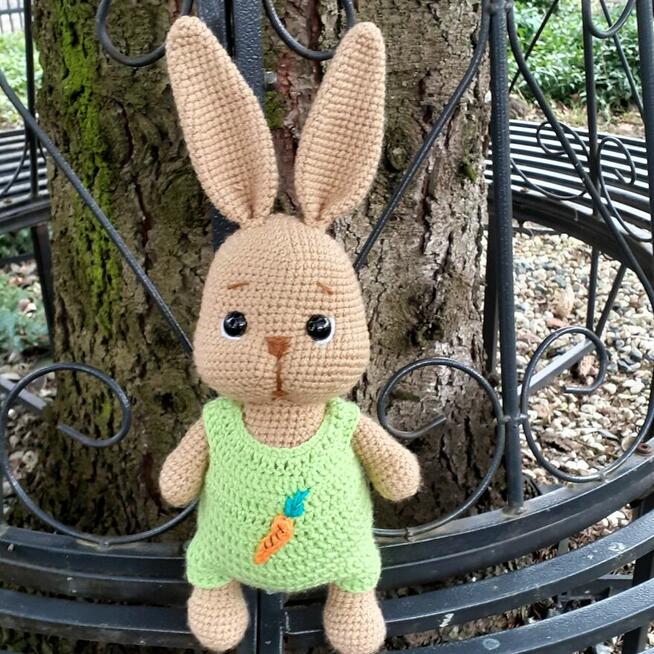 Królik na szydełku