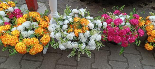 Kwiaty sztuczne bardzo duże bukiety Rzgowska 80 lok 3