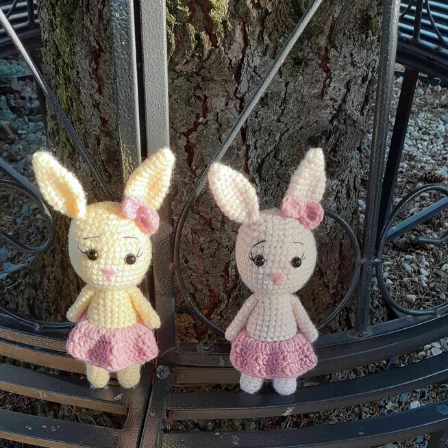 Królik na szydełku