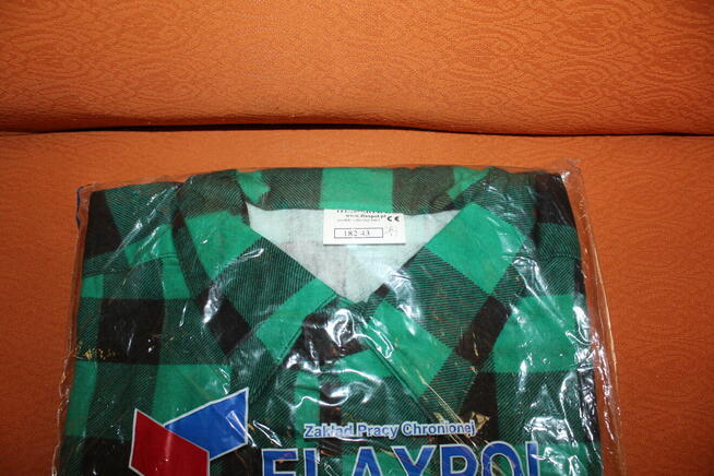 Koszula flanelowa Flaxpol rozmiar 182/43