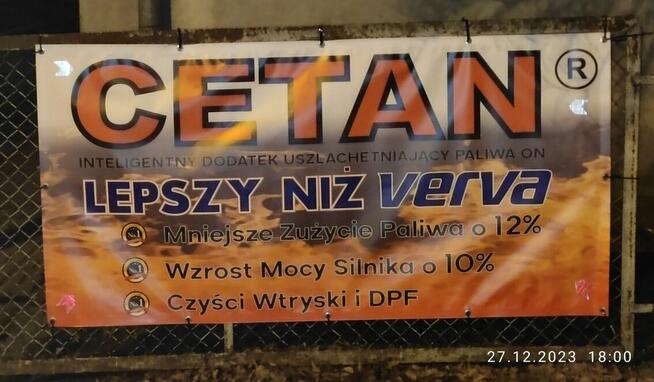 Cetan R = VERVA koncentrat do oleju napędowego