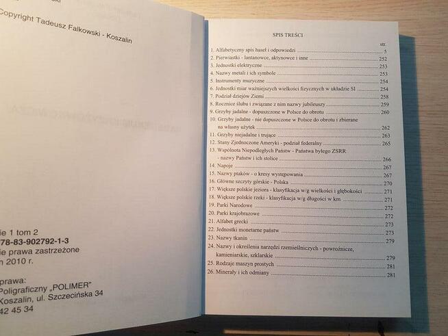 Wademekum krzyżówkowicza.Tom 2. stan 800 szt. 0,80 zł /szt.