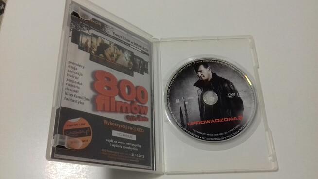 Filmy DVD „Uprowadzona”, „Uprowadzona 2”, do sprzedania